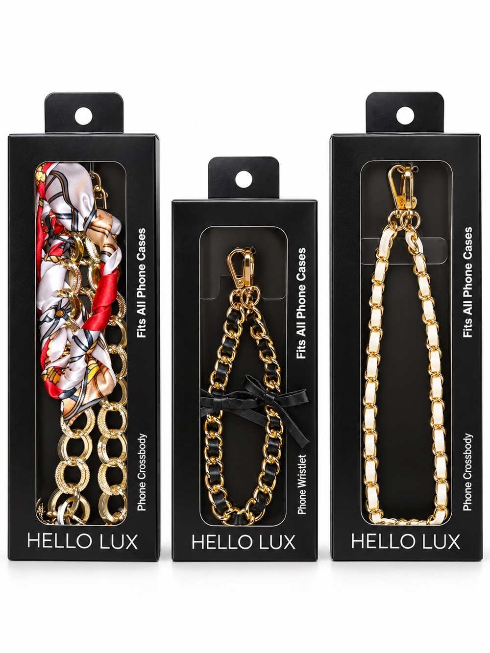 New hello lux phone crossbody/wristlet strap